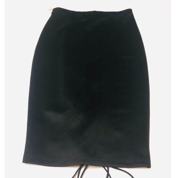 🎉HP🎉Black Corset Laced Pencil Skirt - Picture 5 of 11